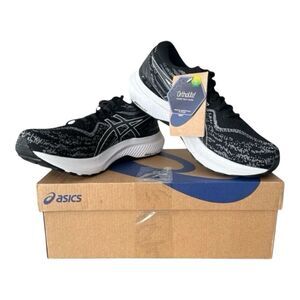 ASICS Gel-Kayana 29 Black and White Athletic Running Shoes Women’s 9.5 Wide